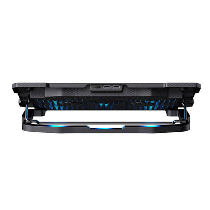 Kjøler HAVIT F2076, for bærbar PC maks. 17 tommer, Svart