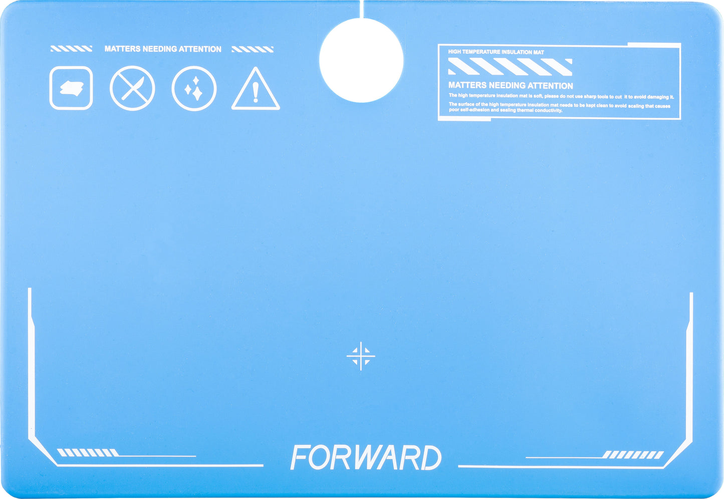 Service Forward FW-S380 matte for mikroskop, blå
