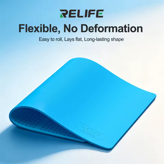 Relife RL-004DS Servicematte, 500mm x 300mm, Blå
