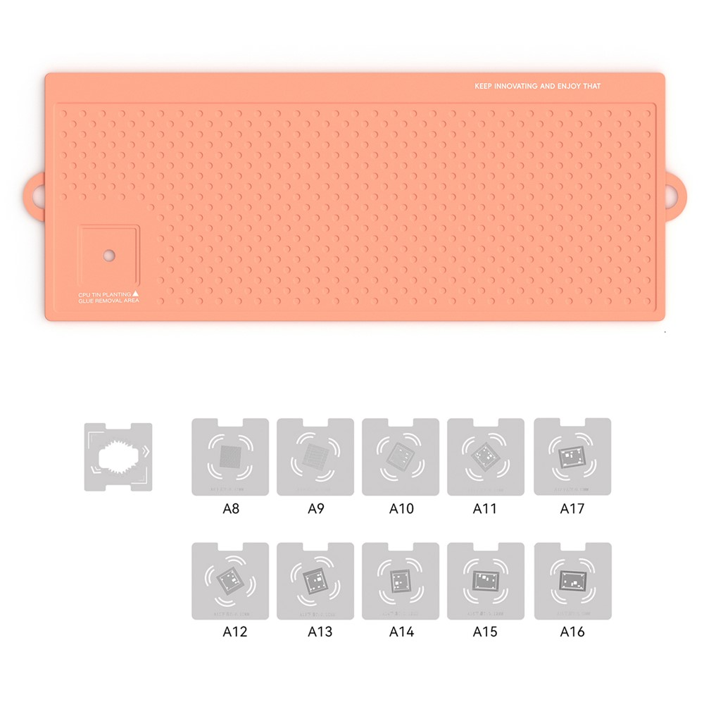 Servicematte RF4 RF-PO32 med BGA-nett (Modell A8 - A17), 50 cm x 20 cm