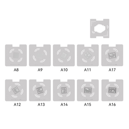 Servicematte RF4 RF-PO32 med BGA-nett (Modell A8 - A17), 50 cm x 20 cm