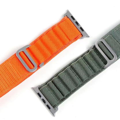 Techsuit W037 dameklokkearmbånd for Apple Watch 42mm / 41mm / 40mm / 38mm Series, Oransje