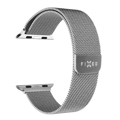 Fixed Mesh-reim for Apple Watch 42mm / 41mm / 40mm / 38mm Series, Sølvfarget