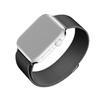 Fixed Mesh reim for Apple Watch 42mm / 41mm / 40mm / 38mm Series, Svart