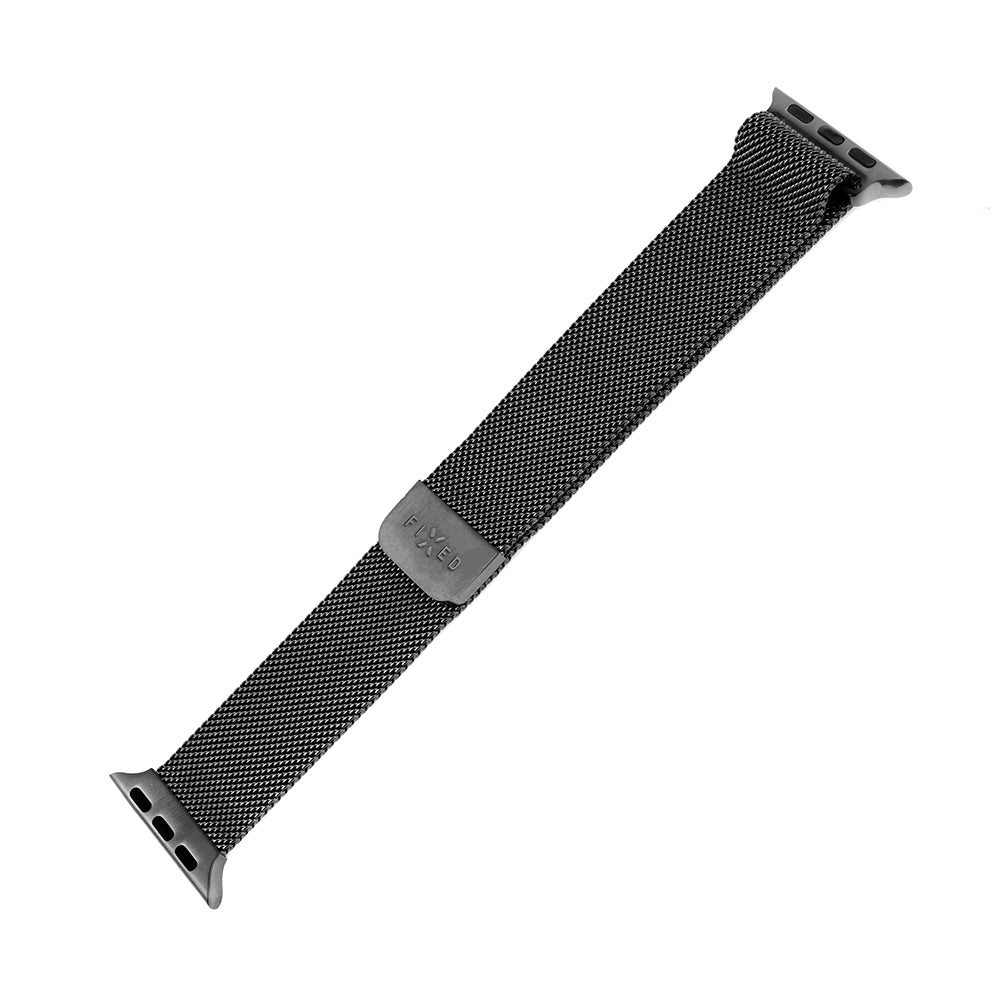 Fixed Mesh reim for Apple Watch 42mm / 41mm / 40mm / 38mm Series, Svart