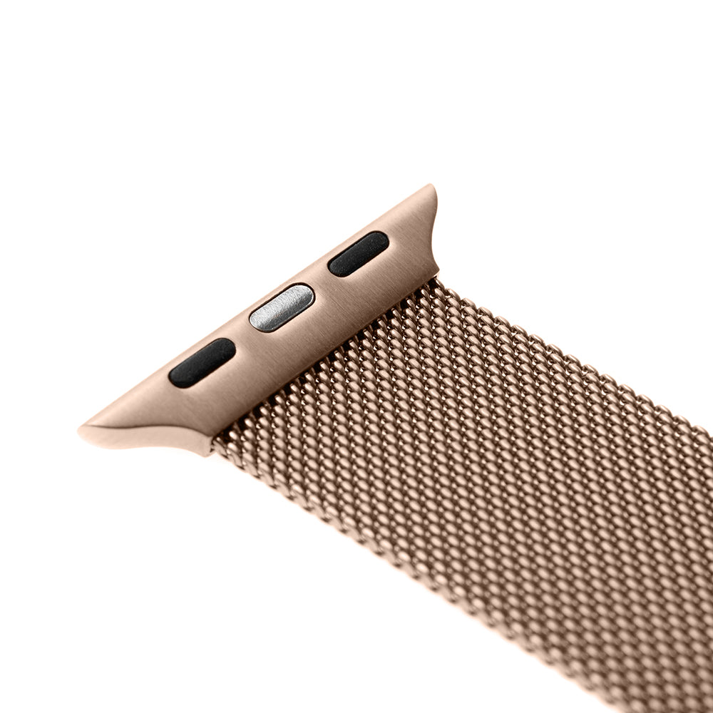 Fixed Mesh reim for Apple Watch 42mm / 41mm / 40mm / 38mm Series, Roségull