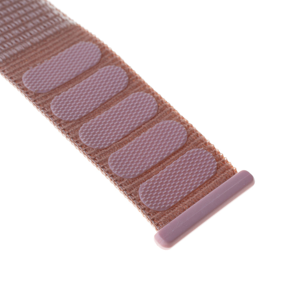 Fixed Nylon-reim for Apple Watch 49mm / 46mm / 45mm / 44mm / 42mm Series, Roségull