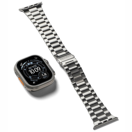 Ringke Metal One Air reim for Apple Watch 49mm / 46mm / 45mm / 44mm Series, Sølv