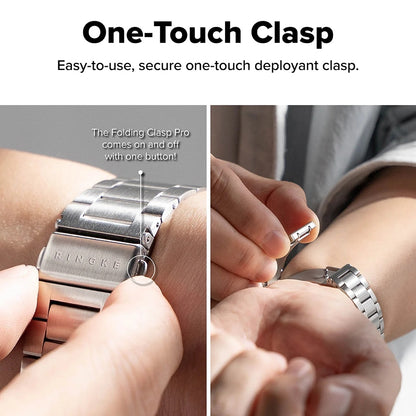 Ringke Metal One Air reim for Apple Watch 49mm / 46mm / 45mm / 44mm Series, Sølv