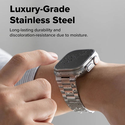 Ringke Metal One Air reim for Apple Watch 49mm / 46mm / 45mm / 44mm Series, Sølv
