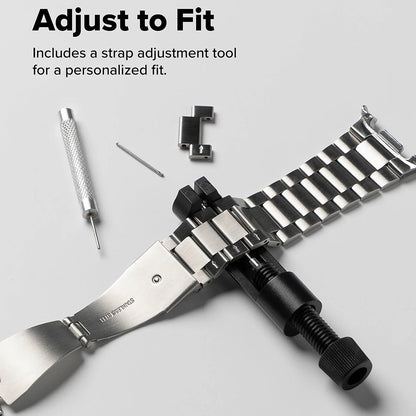 Ringke Metal One Air reim for Samsung Galaxy Watch8 / Watch8 Classic Series, Sølv