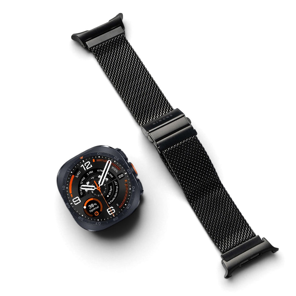 Ringke Metal One Mesh-rem for Samsung Galaxy Watch Ultra2, svart