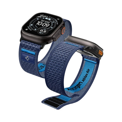 Spigen Athlex Air 2 reim for Apple Watch 49mm / 46mm / 45mm / 44mm Series, Marineblå AMP10608