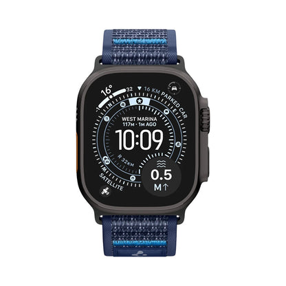 Spigen Athlex Air 2 reim for Apple Watch 49mm / 46mm / 45mm / 44mm Series, Marineblå AMP10608