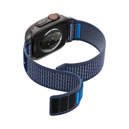 Spigen Athlex Air 2 reim for Apple Watch 49mm / 46mm / 45mm / 44mm Series, Marineblå AMP10608