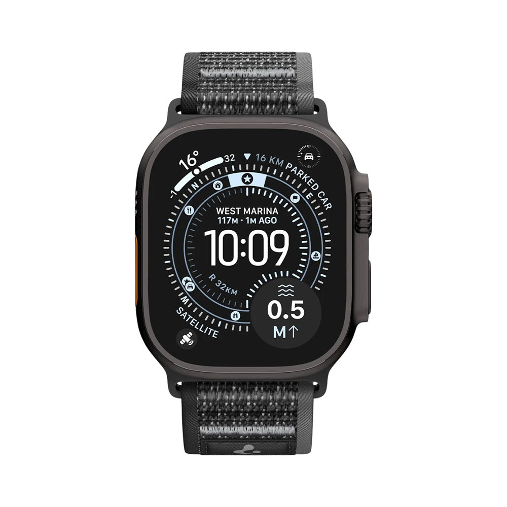 Spigen Athlex Air 2 rem for Apple Watch 49mm / 46mm / 45mm / 44mm-serien, grå AMP11113