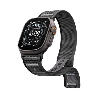 Spigen Athlex Air 2 rem for Apple Watch 49mm / 46mm / 45mm / 44mm-serien, grå AMP11113