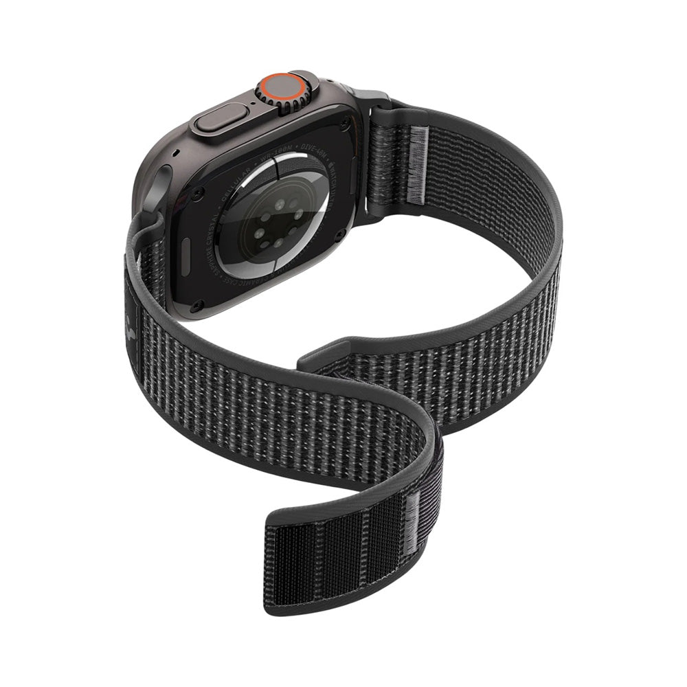 Spigen Athlex Air 2 rem for Apple Watch 49mm / 46mm / 45mm / 44mm-serien, grå AMP11113