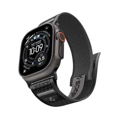 Spigen Athlex Air 2 rem for Apple Watch 49mm / 46mm / 45mm / 44mm-serien, grå AMP11113
