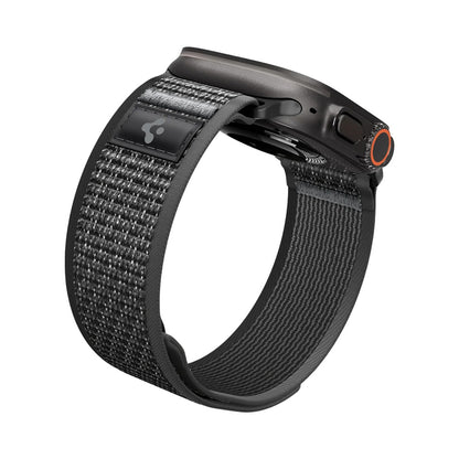 Spigen Athlex Air 2 rem for Apple Watch 49mm / 46mm / 45mm / 44mm-serien, grå AMP11113