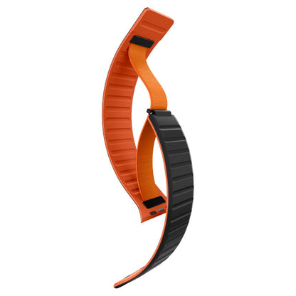 Spigen Athlex Air M rem for Apple Watch 49mm / 46mm / 45mm / 44mm-serien, svart oransje AMP11534
