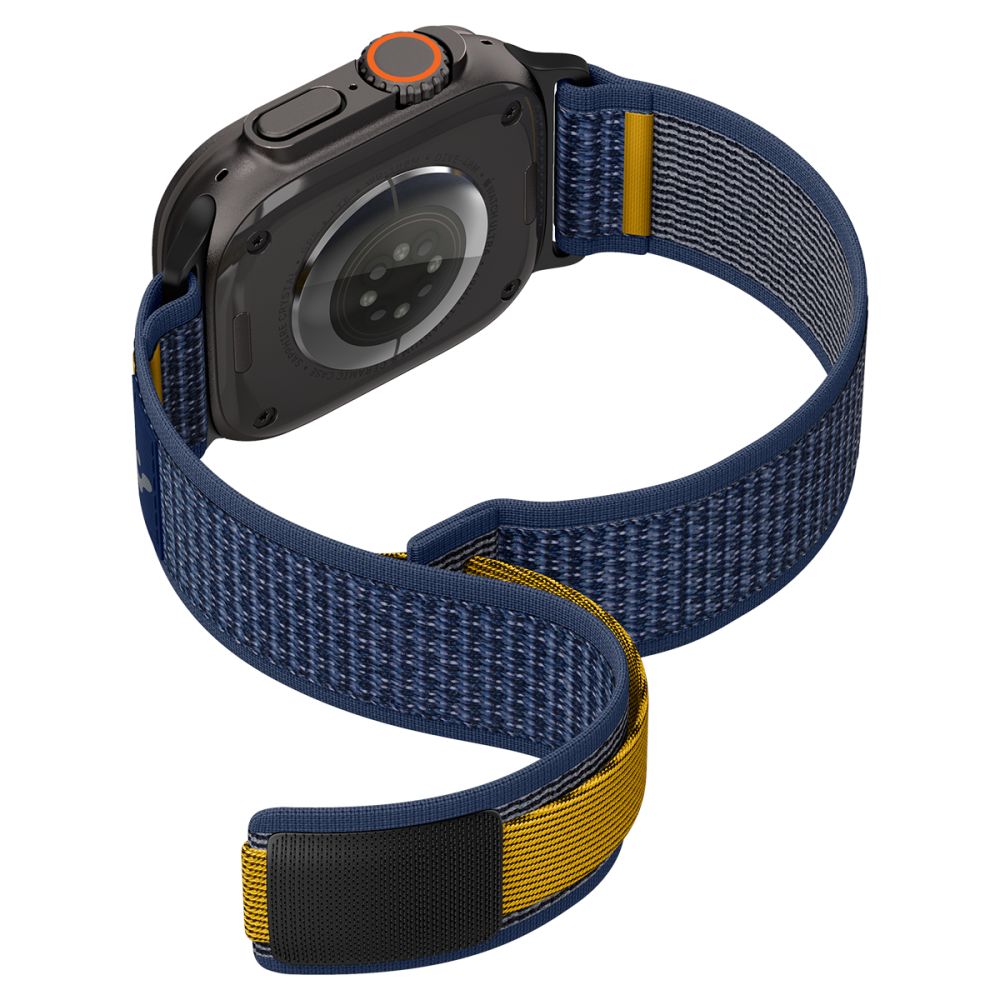 Spigen Athlex Air reim for Apple Watch 49mm / 46mm / 45mm / 44mm Series, Marineblå AMP09036