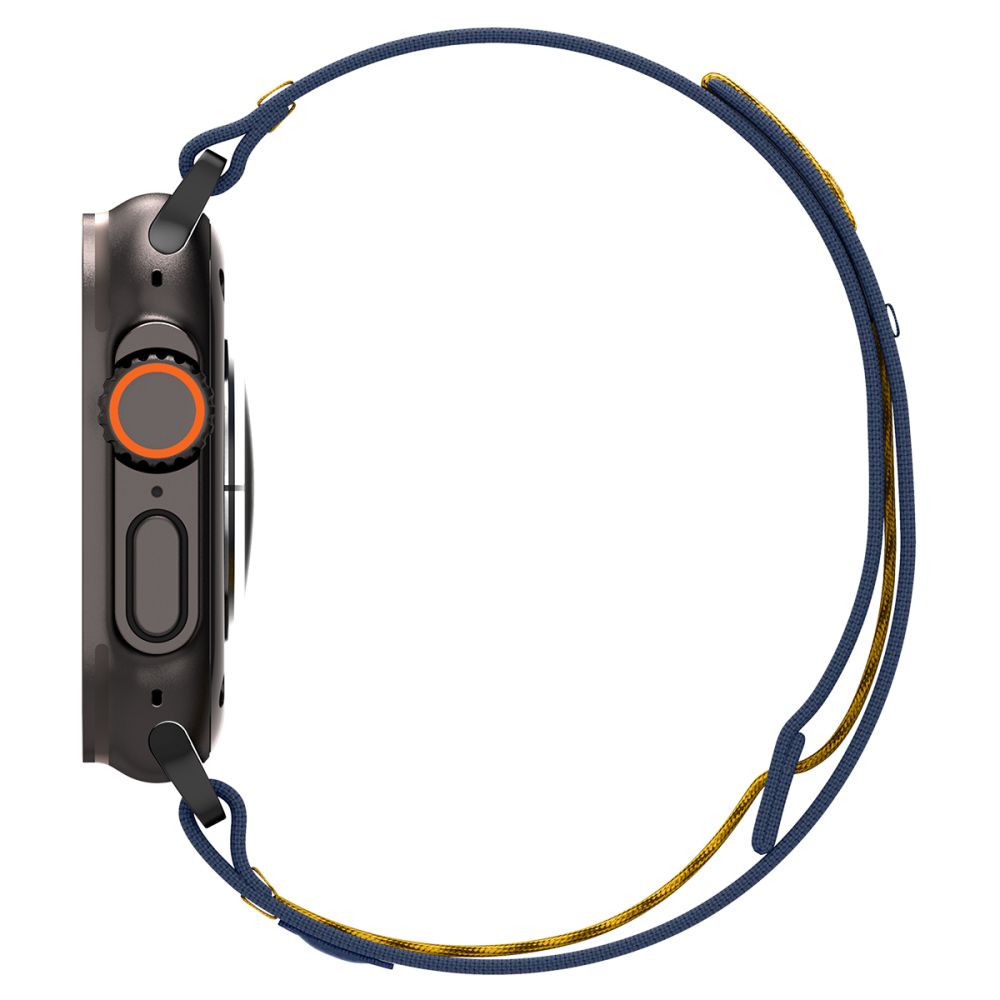 Spigen Athlex Air reim for Apple Watch 49mm / 46mm / 45mm / 44mm Series, Marineblå AMP09036