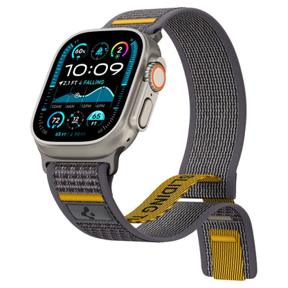Spigen Athlex Air reim for Apple Watch 49mm / 46mm / 45mm / 44mm Series, Grå AMP09034