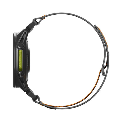 Spigen Athlex Air rem for Garmin Watch Fenix / Forerunner / Approach Series, 22mm, svart oransje AMP11426