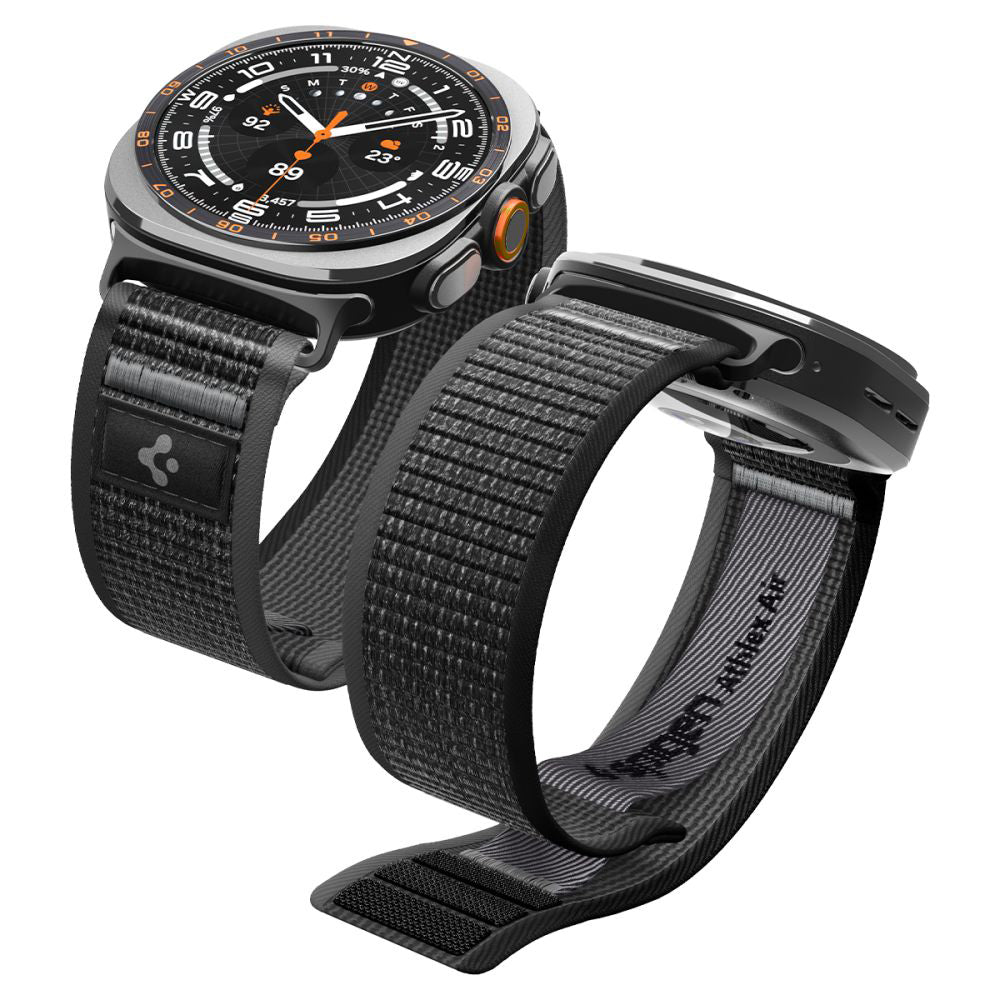 Spigen Athlex Air rem for Samsung Galaxy Watch Ultra Series, svart grå AMP11614