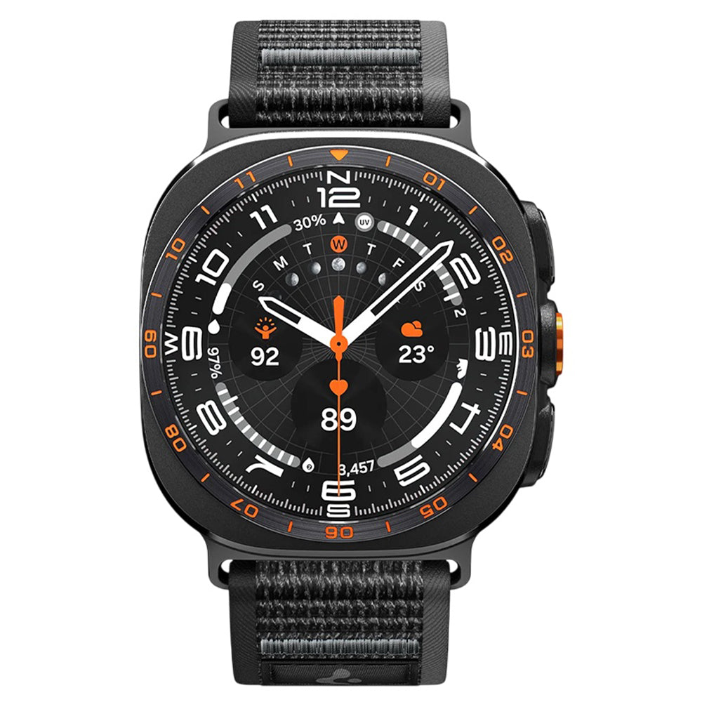 Spigen Athlex Air rem for Samsung Galaxy Watch Ultra Series, svart grå AMP11614