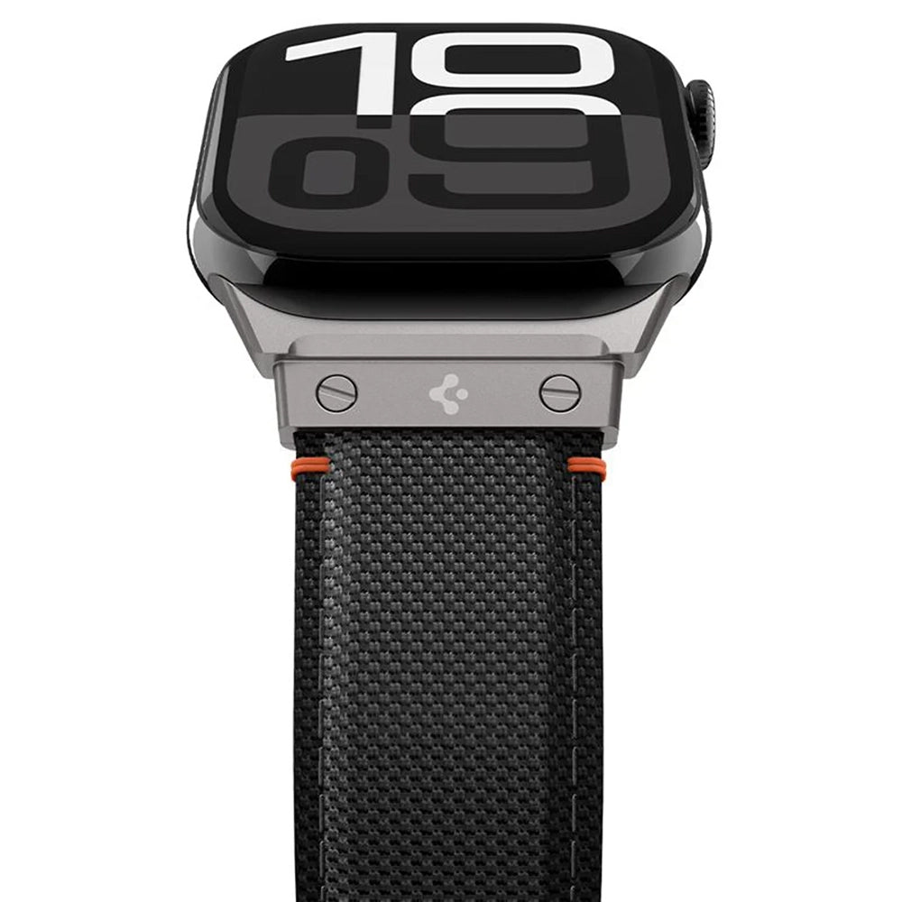 Spigen Classic Fit rem for Apple Watch 49mm / 46mm / 45mm / 44mm / 42mm-serien, svart AMP09304