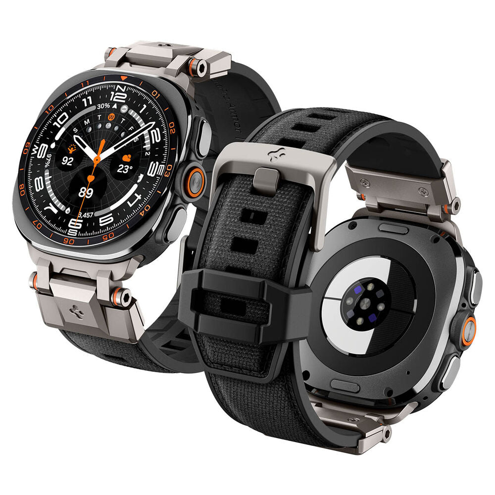 Spigen DuraPro Armor rem for Samsung Galaxy Watch Ultra Series, svart AMP11615