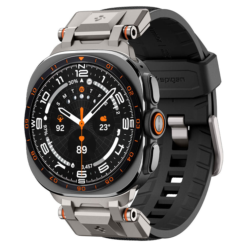 Spigen DuraPro Armor rem for Samsung Galaxy Watch Ultra Series, svart AMP11615