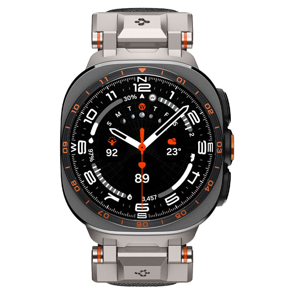 Spigen DuraPro Armor rem for Samsung Galaxy Watch Ultra Series, svart AMP11615