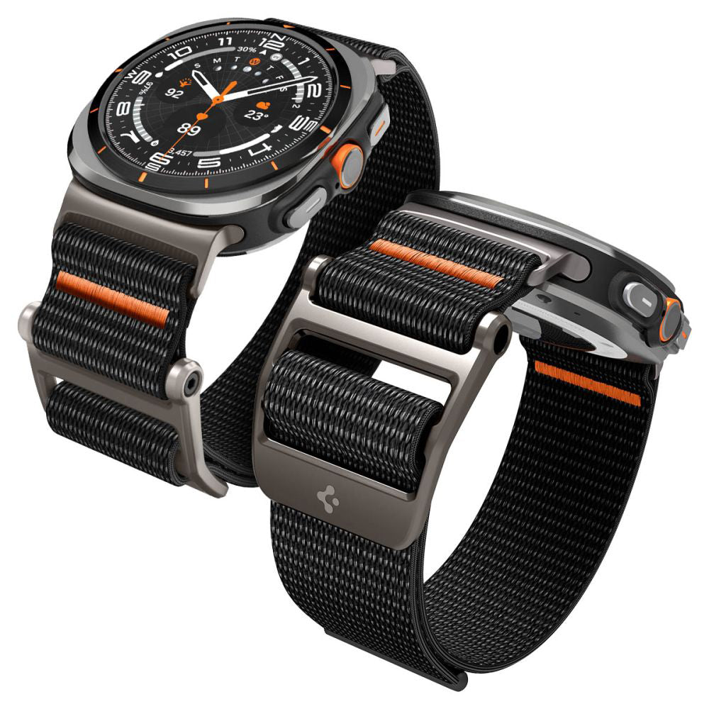 Spigen DuraPro Flex reim for Samsung Galaxy Watch Ultra, Svart
