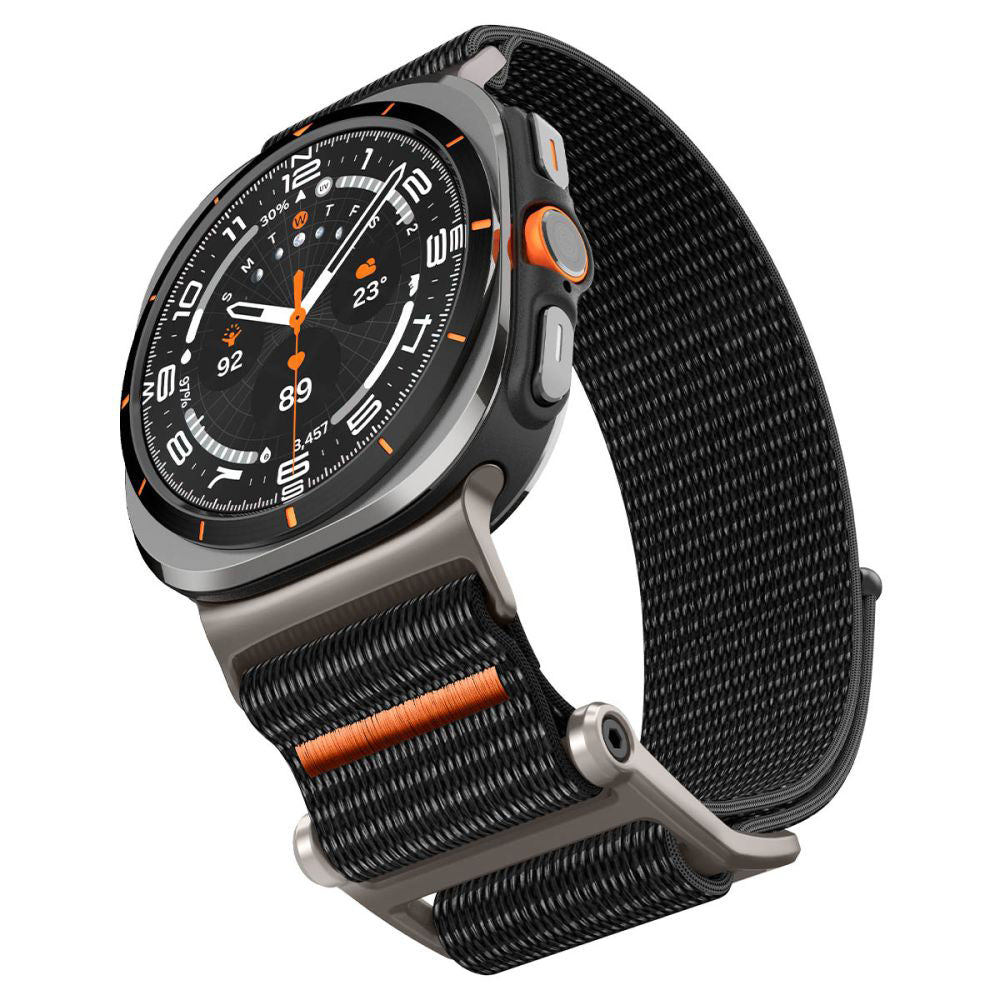 Spigen DuraPro Flex reim for Samsung Galaxy Watch Ultra, Svart
