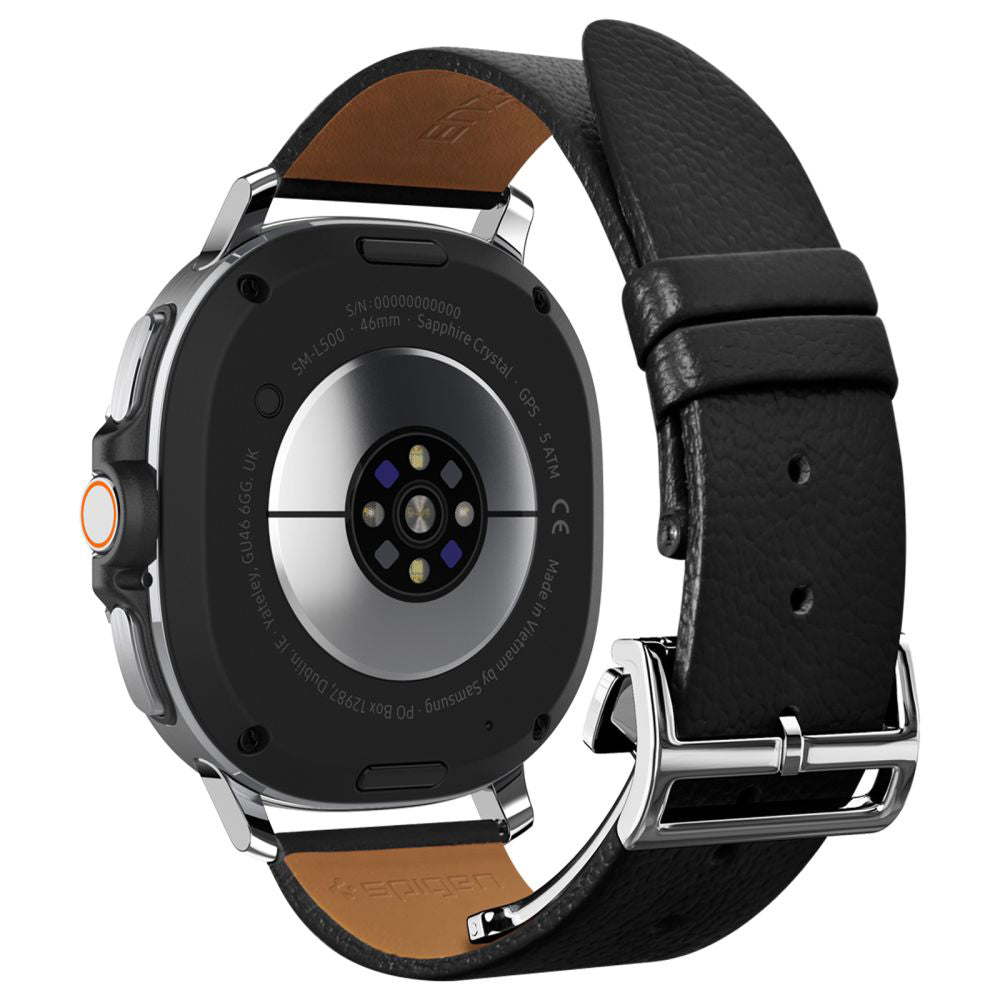 Spigen Enzo reim til Samsung Galaxy Watch8 / Watch8 Classic Series, Svart
