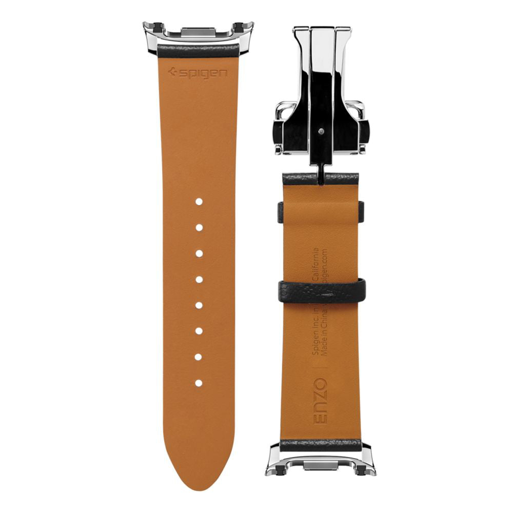 Spigen Enzo reim til Samsung Galaxy Watch8 / Watch8 Classic Series, Svart