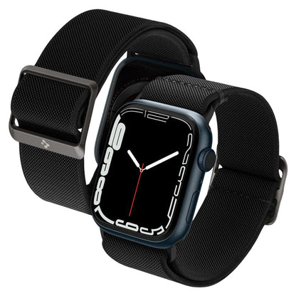 Spigen Lite Fit rem for Apple Watch 42mm / 41mm / 40mm Series, svart AMP02290