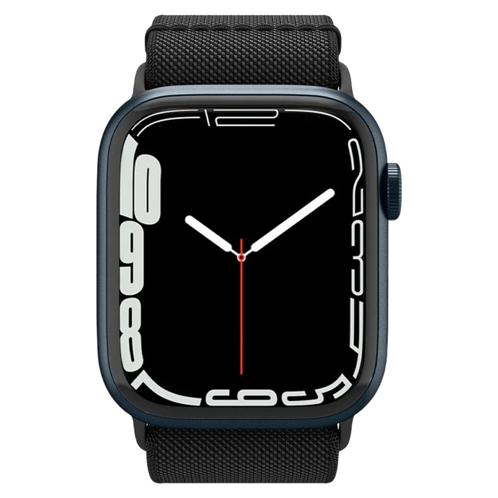 Spigen Lite Fit rem for Apple Watch 42mm / 41mm / 40mm Series, svart AMP02290