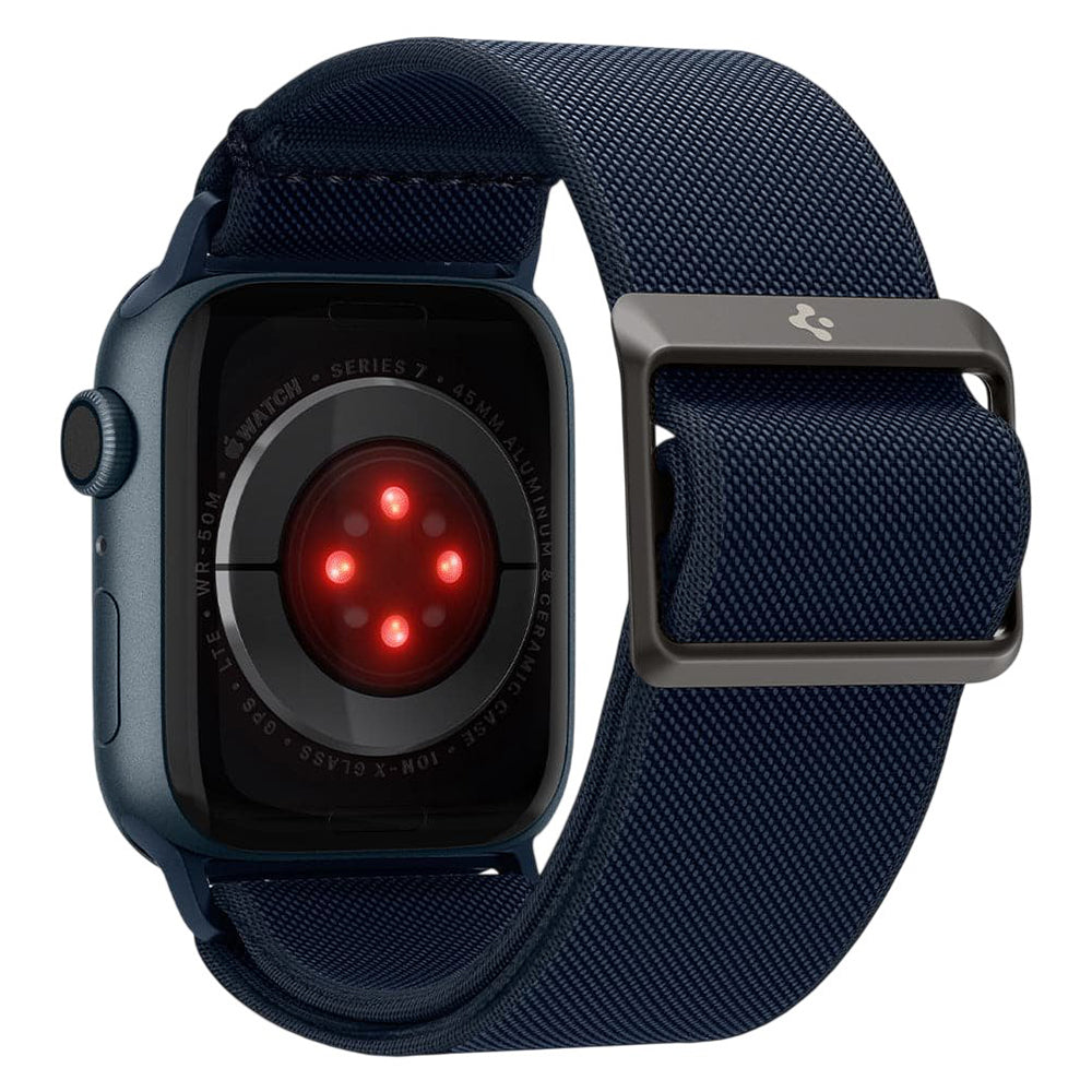 Spigen Lite Fit-rem for Apple Watch 49 mm / 46 mm / 45 mm / 44 mm-serien, marineblå AMP02287