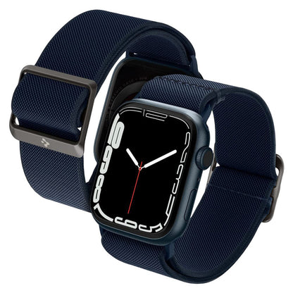 Spigen Lite Fit-rem for Apple Watch 49 mm / 46 mm / 45 mm / 44 mm-serien, marineblå AMP02287