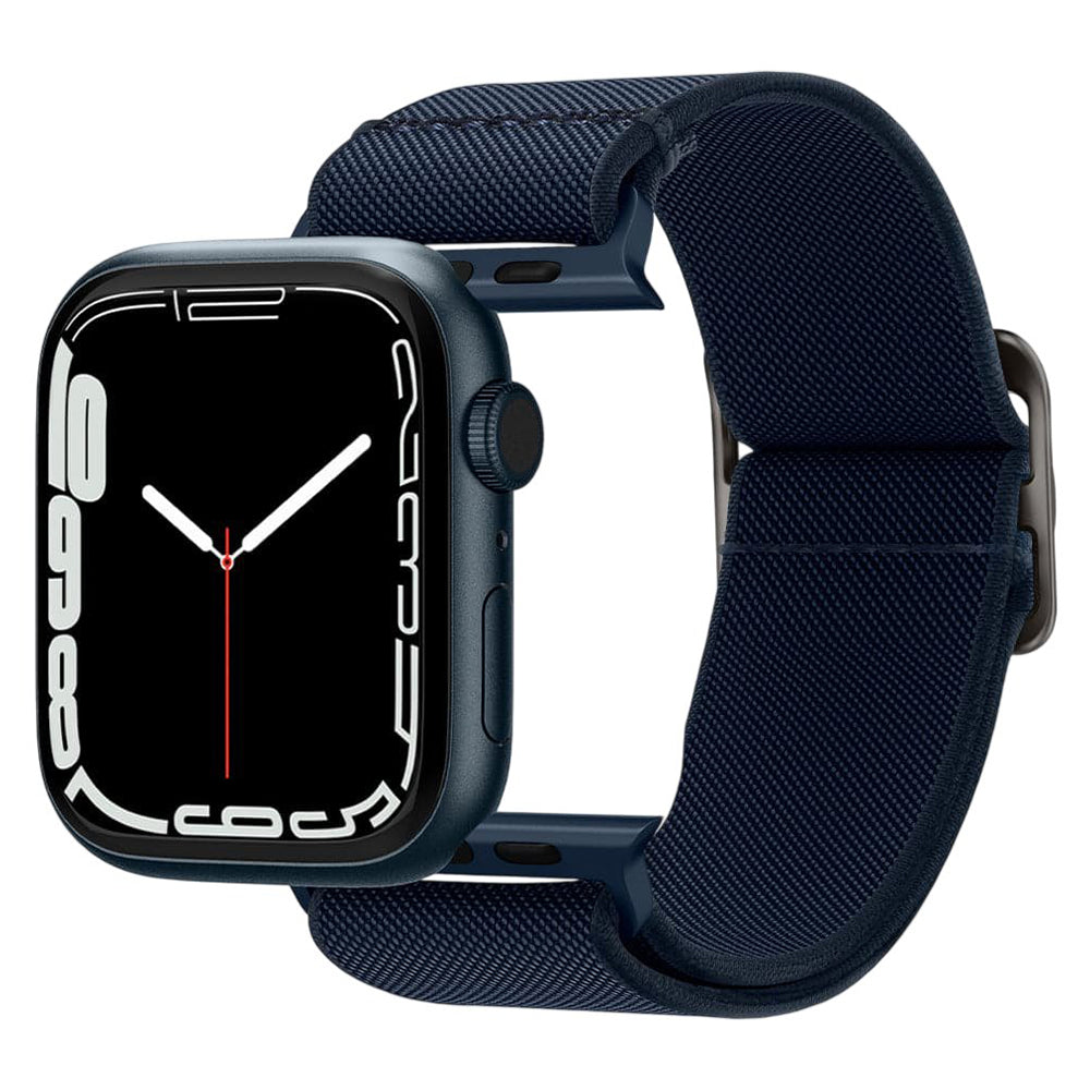Spigen Lite Fit-rem for Apple Watch 49 mm / 46 mm / 45 mm / 44 mm-serien, marineblå AMP02287