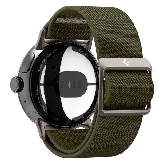 Spigen Lite Fit rem for Google Pixel Watch 41mm-serien, Kaki AMP07608