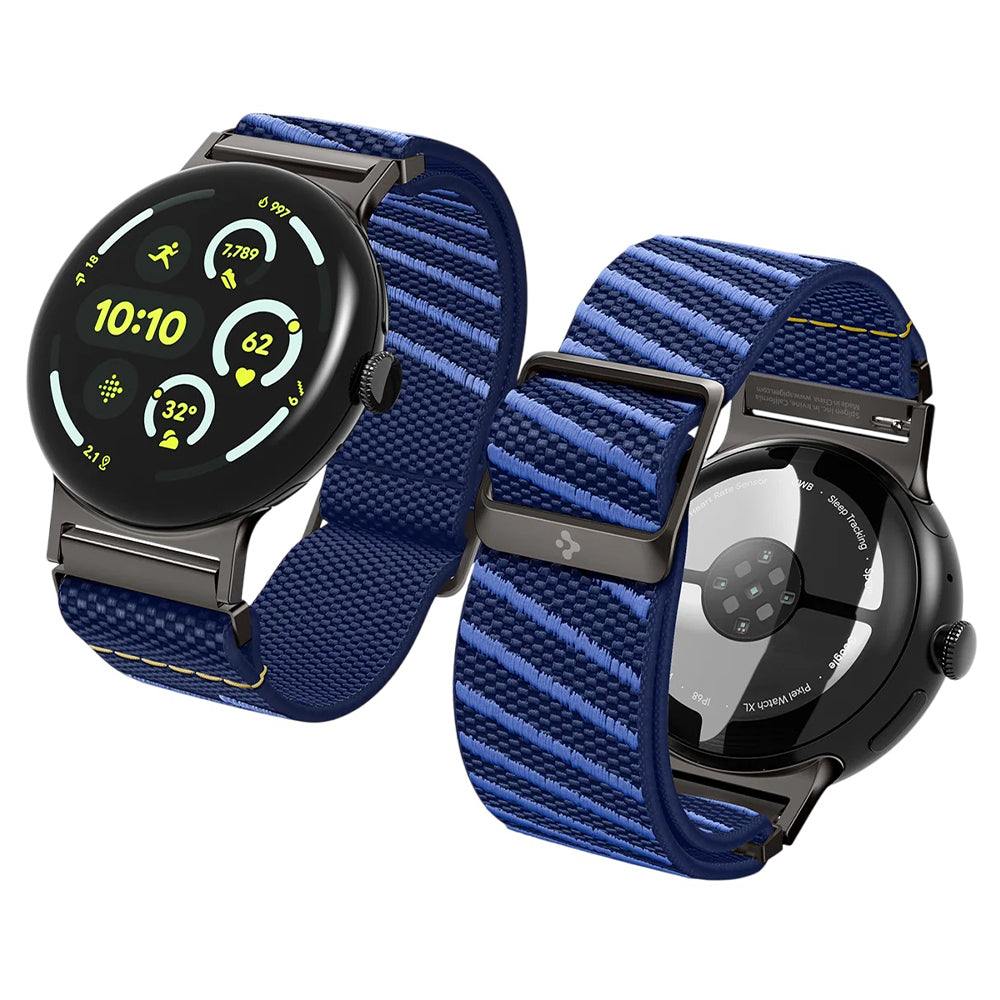 Spigen Lite Fit X rem for Google Pixel Watch 45mm-serien, Marineblå AMP11813
