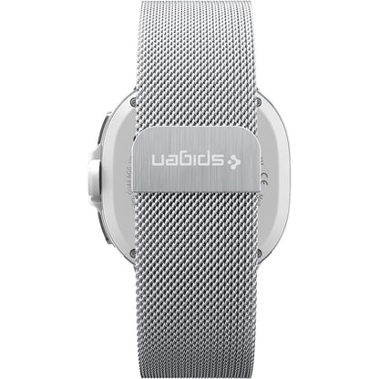 Spigen Metal Fit-rem for Samsung Galaxy Watch9 / Watch8 / Watch8 Classic Series, Sølv AMP10121