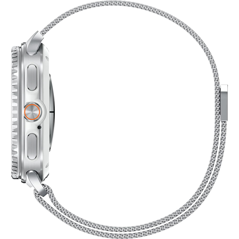 Spigen Metal Fit-rem for Samsung Galaxy Watch9 / Watch8 / Watch8 Classic Series, Sølv AMP10121