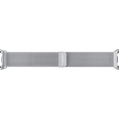 Spigen Metal Fit-rem for Samsung Galaxy Watch9 / Watch8 / Watch8 Classic Series, Sølv AMP10121