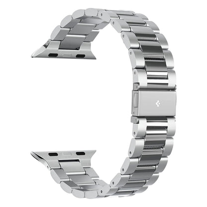 Spigen Modern Fit 316L rem for Apple Watch 49mm / 46mm / 45mm / 44mm / 42mm-serien, sølv AMP06356